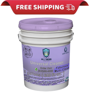 Multi Boss® 5 - Gallon All - Purpose Floor & Surface Cleaner - Heavy Duty Cleaning Power - Soap Boss
