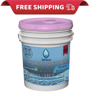 Soft Boss® 5 - Gallon Down Fabric Softener - Ultimate Softness & Freshness - Soap Boss